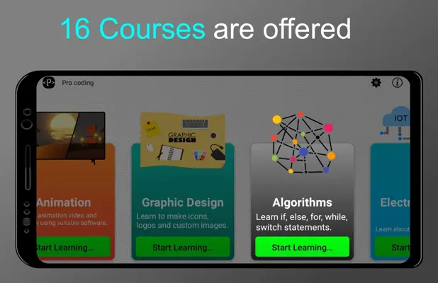 Pro coding android App screenshot 1